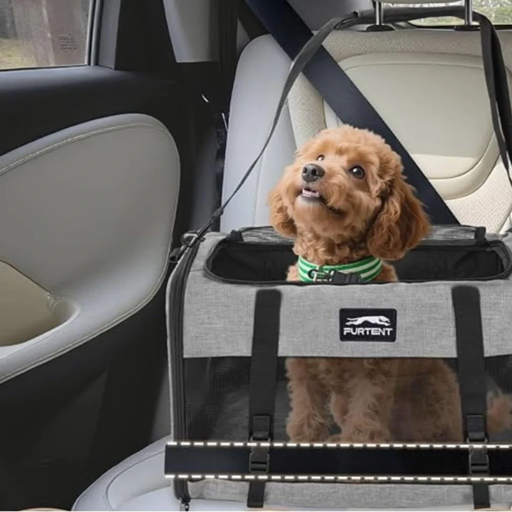 FURTENT/Soft Sided, Portable Mesh Pet Travel Bag, up to 25 lbs/NWT